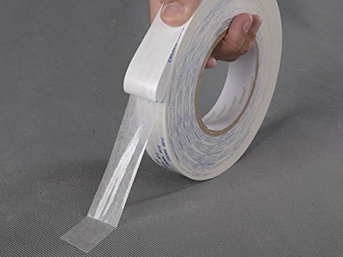 Kansuee Double Side Tissue Tape 0.5 Inch 12mm x 10 Meter-Pack of 12 (B24)
