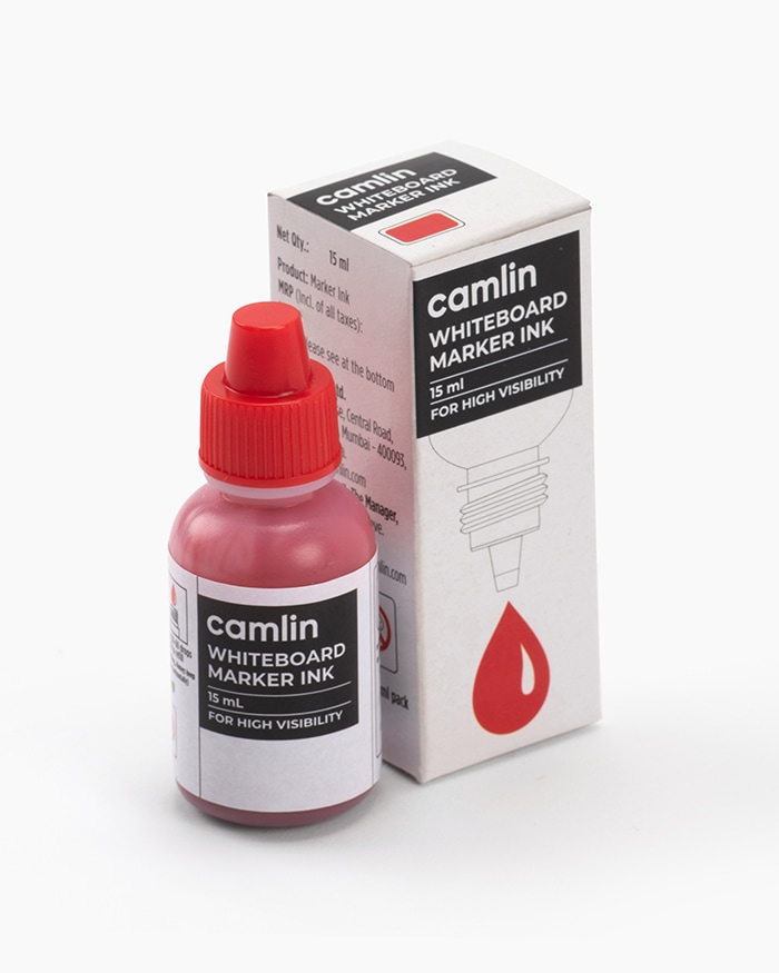Camlin White Board Marker Ink Red 15ml (B40)
