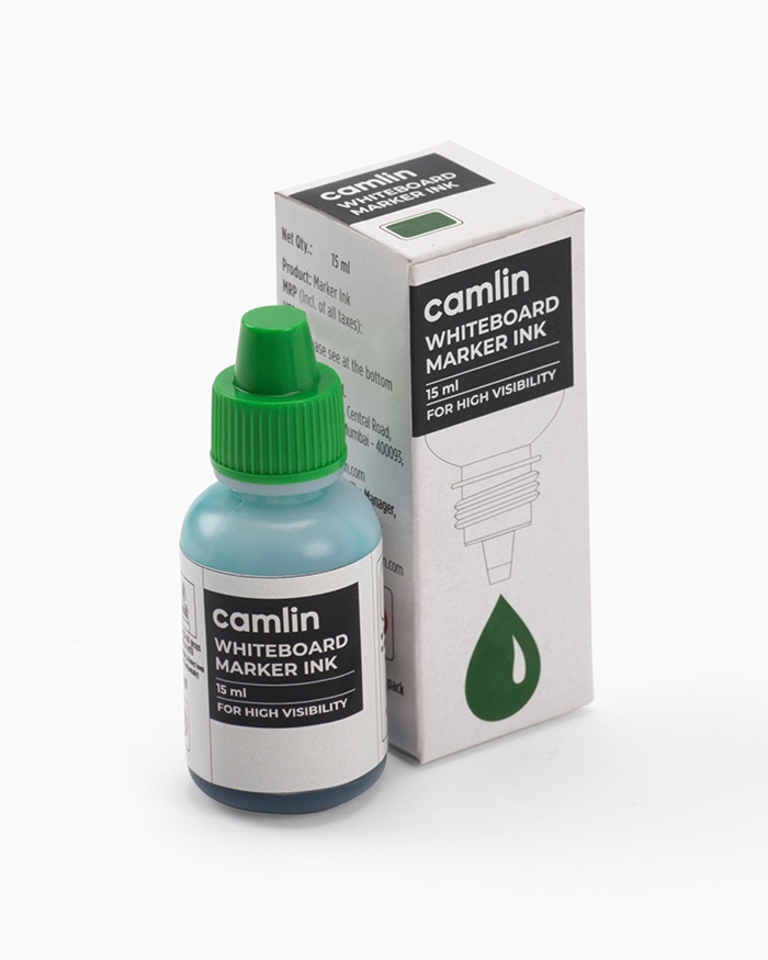 Camlin White Board Marker Ink Green 15ml (B40)