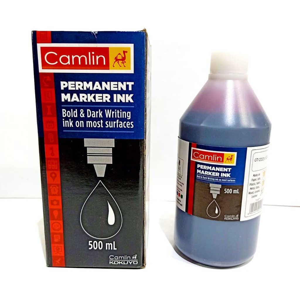 Camlin Permanent Marker Ink Green 500ml
