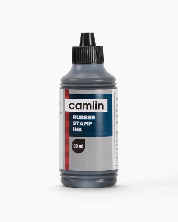 Camlin Stamp Pad Ink Black 100ml (B10)