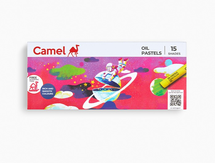 Camel Oil Pastels 15 Shades (B10)