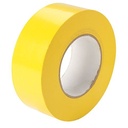 Kansuee Floor Marking Tape 2 Inch 48mm x 16 Meter Plain Yellow (B144)
