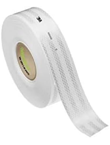 Kansuee Reflective Radium Tape White 2 Inch 48mm x 22 Meter (B72)