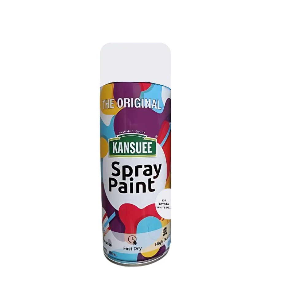 Kansuee Spray Paint 114 Toyota White031-400ml (B12)