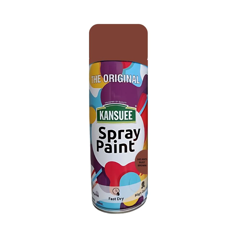Kansuee Spray Paint 142 Anti-Rust Brown 400ml (B12)