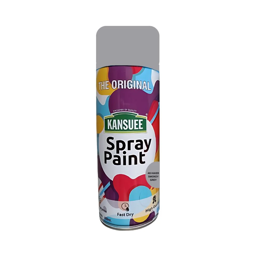 Kansuee Spray Paint 48 Haier Smokey Grey 400ml (B12)