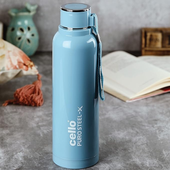Cello Puro Steel-X Benz Insulated Water Bottle 900ml (B60)
