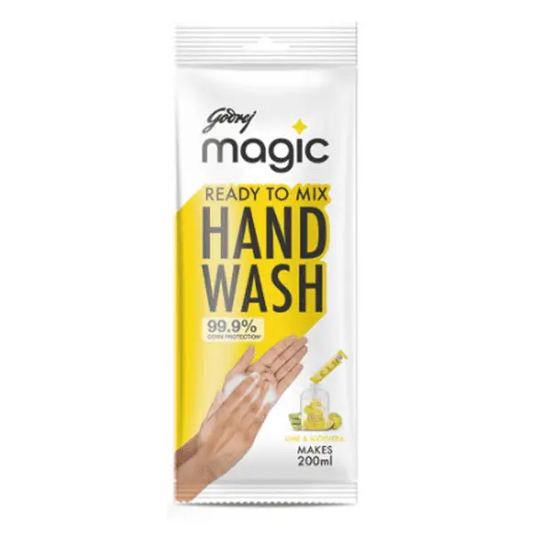 Godrej Mr.Magic Hand Wash Refill Pouch Lime & Aloevera (B360)