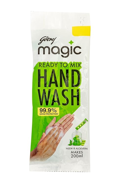 Godrej Mr.Magic Hand Wash Refill Pouch Neem & Aloevera (B360)