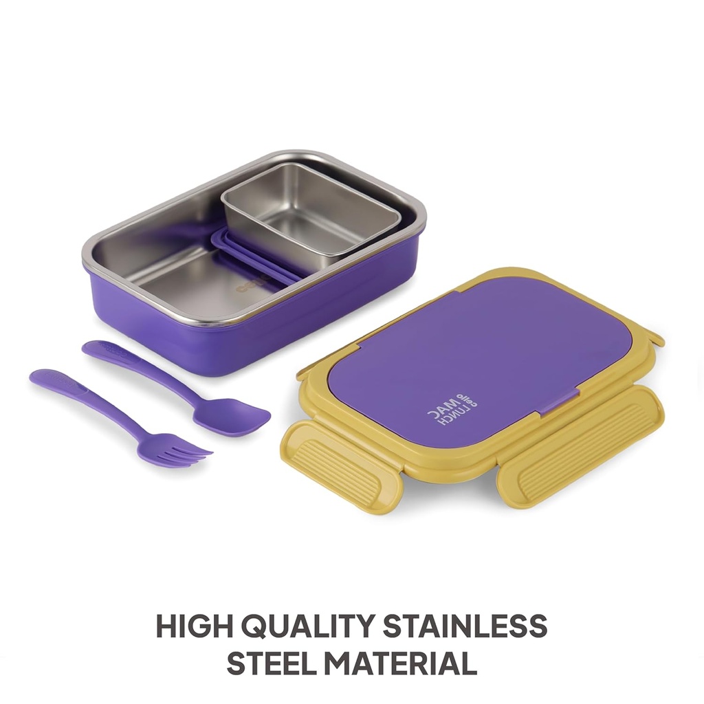 Cello Maclunch Insulated Lunch Box with Stainless Steel Inner (B36)