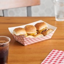 Paper Food Boat Tray 3.85x2.25x1.5-Pack Of 50