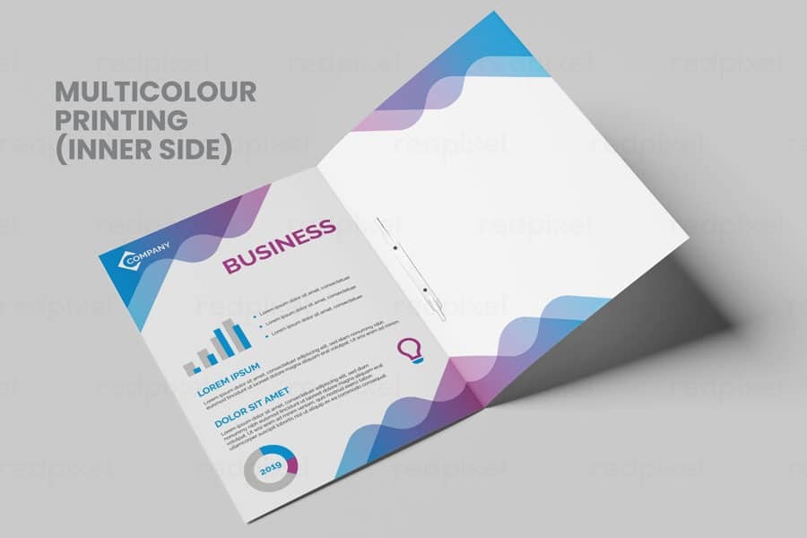 250 Gsm Art Card Single Side Mix Job 1000 Pcs (Per Square Inch Rate)