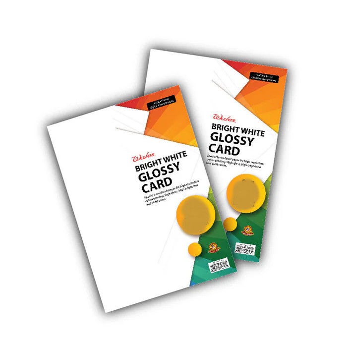 300 Gsm Art Card Front & Back Without Lamination Mix Job 1000 Pcs (Per Square Inch Rate)