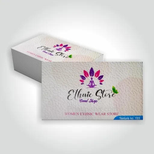 Matt Texture Card 350 Gsm Multi Colour Visiting Card Print 1000 Pcs