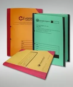 Duplex File 300 Gsm 14x20 Front Multi Colour & Back Single Colour With Lamination 1000 pcs