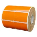 Orange 38mmx50mm/2up (1.5x2 Inch) 1880 Sticker Ribbon Barcode Label (B48)