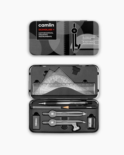 [P3483] Camlin Scholar Plus Geometry Compass Box (B10)