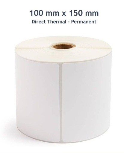 [P4348] Direct Thermal Barcode Label 100mmx150mm/1up (4x6 Inch) 400 Labels (B40)