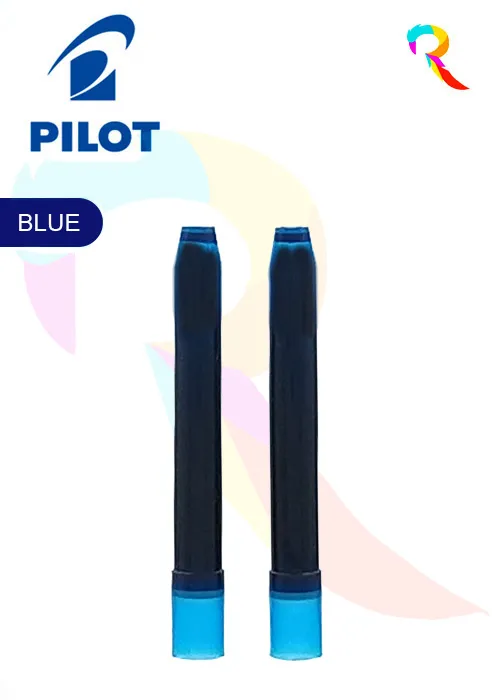 [P5330] Pilot Hi-techpoint Ink Cartridge Blue V5 / V7-Pack of 2 (B20)