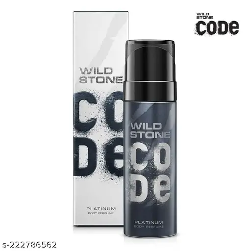 [P5528] Wild Stone Platinum Code Body Perfume Spray 120ml/97g (B24)