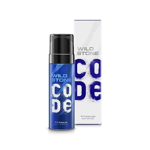 [P5532] Wild Stone Titanium Code Body Perfume Spray 120ml/97g (B24)