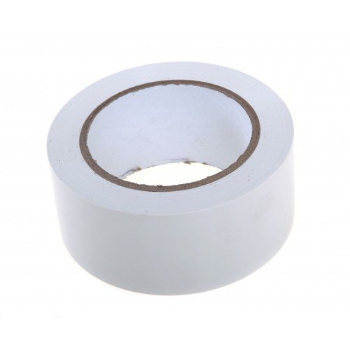 [P5636] Kansuee Floor Marking Tape 2 Inch 48mm x 16 Meter Plain White (B144)