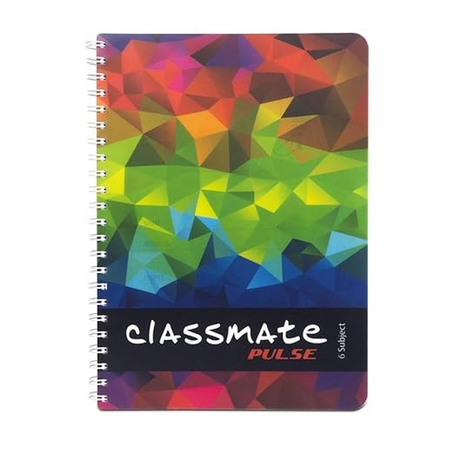 [P5796] Classmate Chopda Spiral Binding A4 302 Pages Single Line (123) (B32)