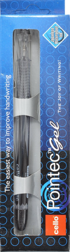 [P5846] Cello Pointec Gel Pen Black 0.5mm