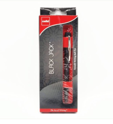 [P5854] Cello Black Jack Ball Pen Blue 0.7mm (B6)