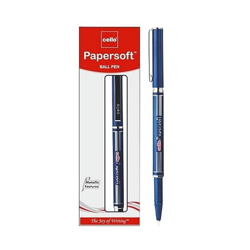 [P5830] Cello Papersoft Ball Pen Blue 0.7mm (B50)