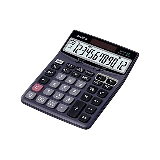 [P4517] Casio DJ-120D Plus (12 Digits) Extra Large Display Calculator (B10)