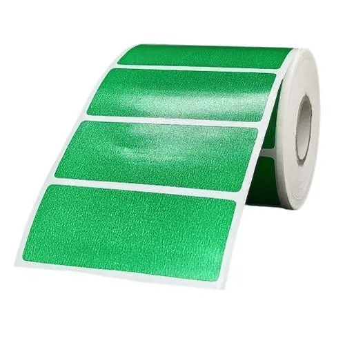 [P4316] Green 70mmx30mm/1up (2.8x1.2 Inch) 1515 Sticker Ribbon Barcode Label (B48)