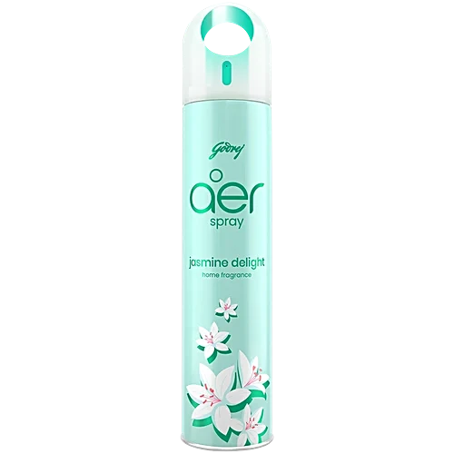 [P3252] Godrej Aer Spray Room Freshener-Jasmine Delight 220ml/126g (B24)