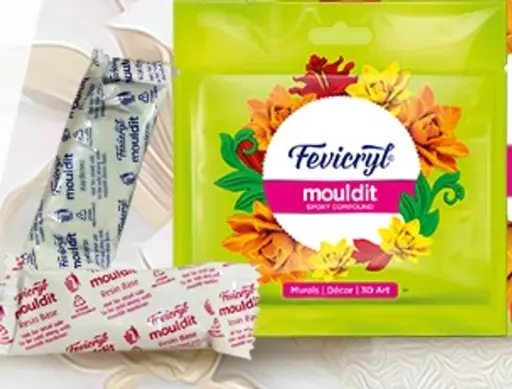 [P3385] Pidilite Fevicryl Mouldit 50g Art Clay (B16)
