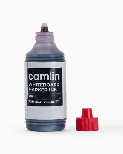 [P4182] Camlin White Board Marker Ink Red 100ml (B10)