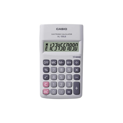 [P4502] Casio HL-100LB (10 Digits) Mini Pocket Calculator (B10)