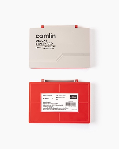 [P3142] Camlin Stamp Pad Small Red No.1 88x54mm (B10)
